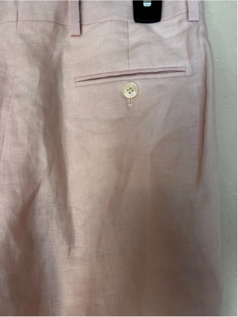 LAUREN Ralph Lauren Young Men’s Pink Linen Trousers Size 18R X 29W